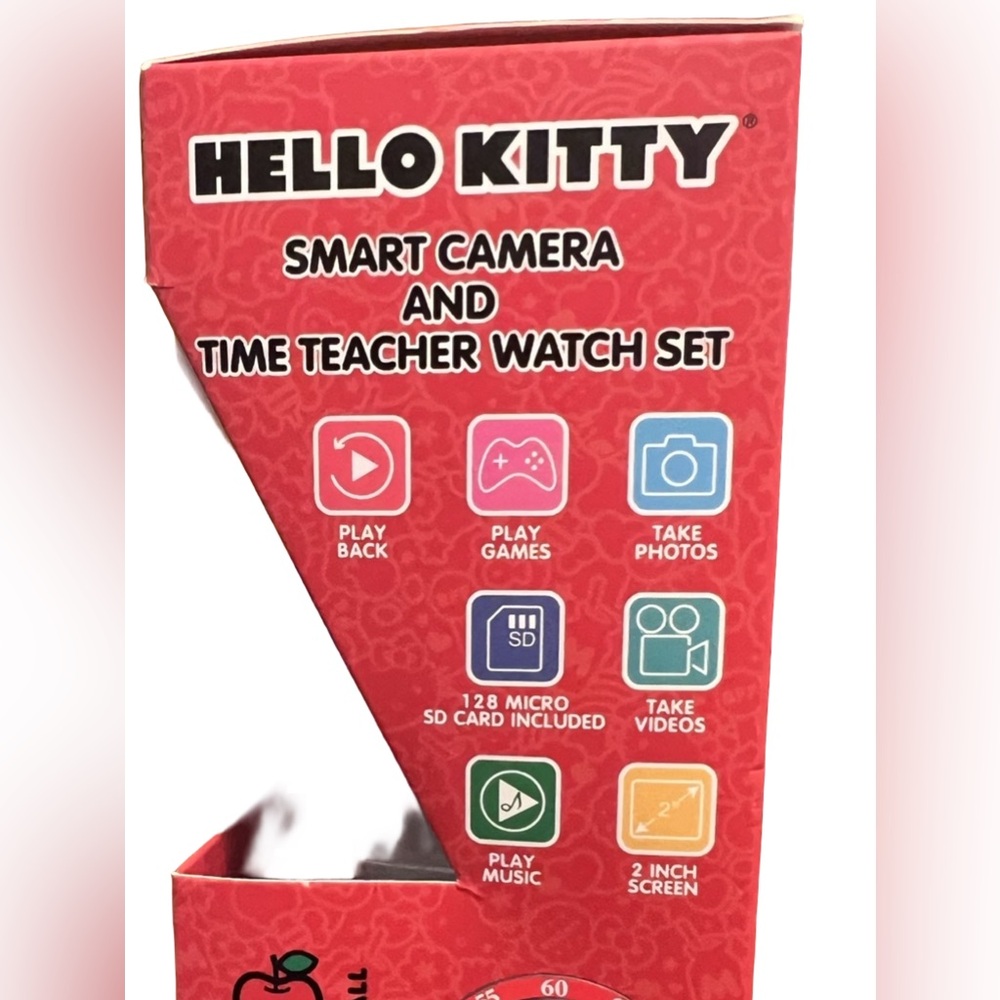 Hello Kitty by Sanrio NWT Smart Camera Time Teacher Watch Games Music Player - Picture 3 of 5